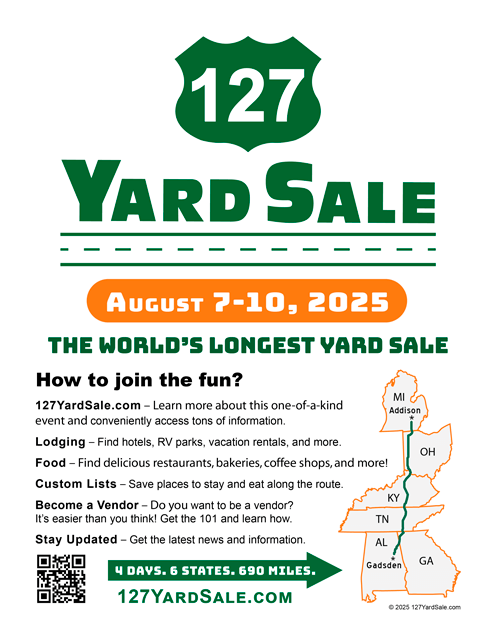 The Road to Treasure: My Annual Trip to the 127 Yard Sale