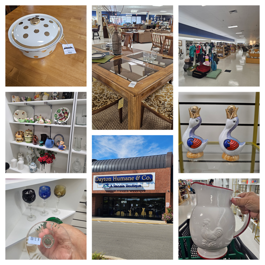 Thrifting with Heart (and a Rooster!): Dayton Humane & Co Resale Boutique