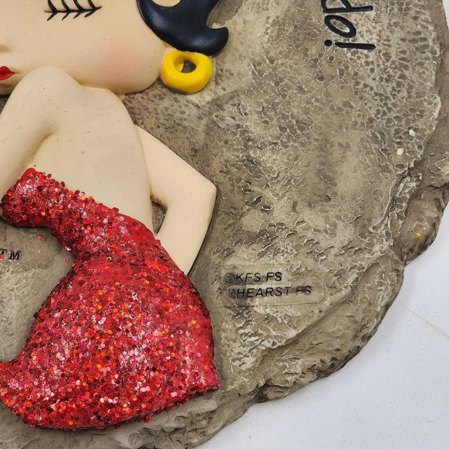 Betty Boop Stepping Stone Wall Plaque 10" A Girl’s Gotta Do What Girls Gotta Do"