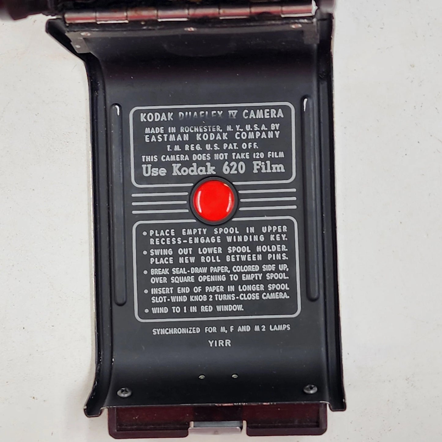 Kodak Duaflex IV Camera Outfit 1950's w Flash Unit 11 Bulbs & Original Box