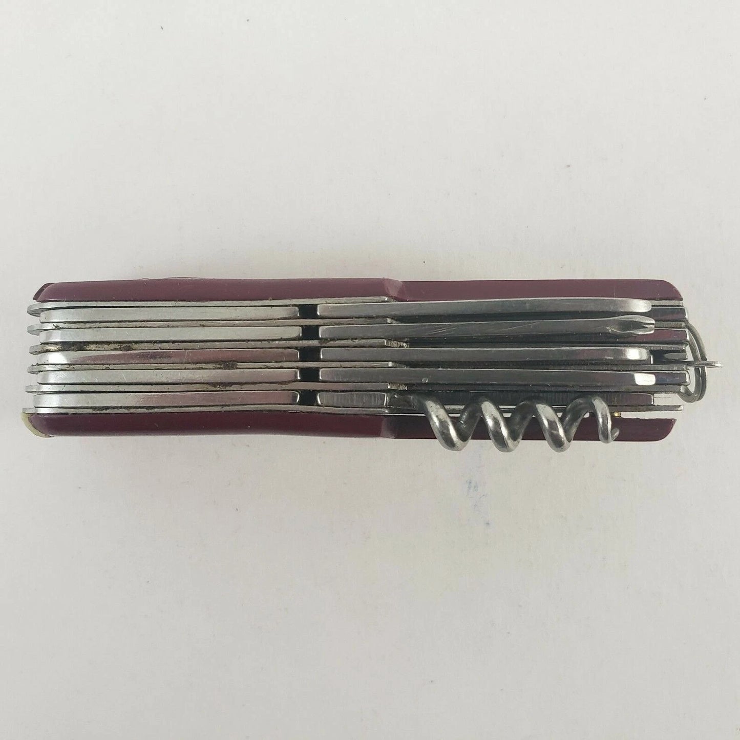 Red Army Style 12-in-1 Pocket Knife Multi Tool 3.5" Handle 2" Steel Blade China