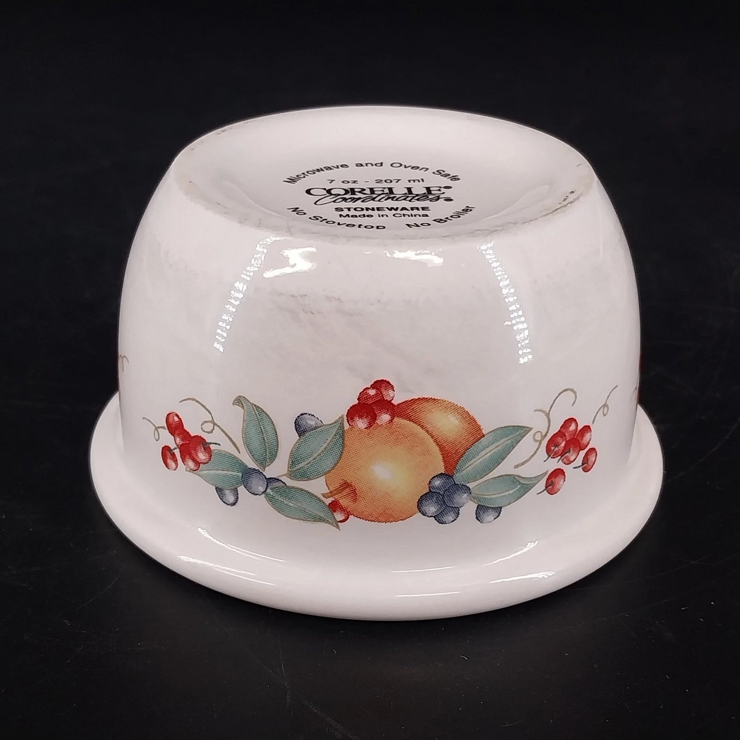 2 Corning Corelle Coordinates Abundance 7 oz Ramekin Bowls Dessert Custard Cups