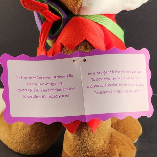 Hallmark Foxworthy Fox Robin Hood Plush Stuffed Animal Toy Archer 13"