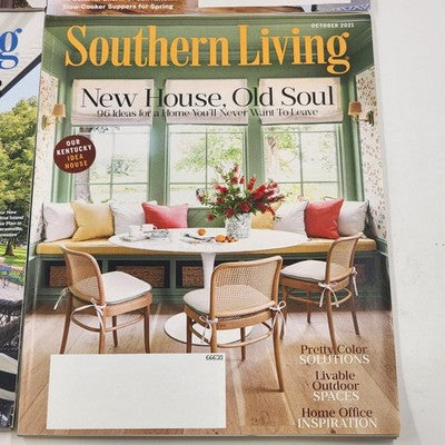 8 Southern Living Magazine Editions Including March to October 2021 By Meredith