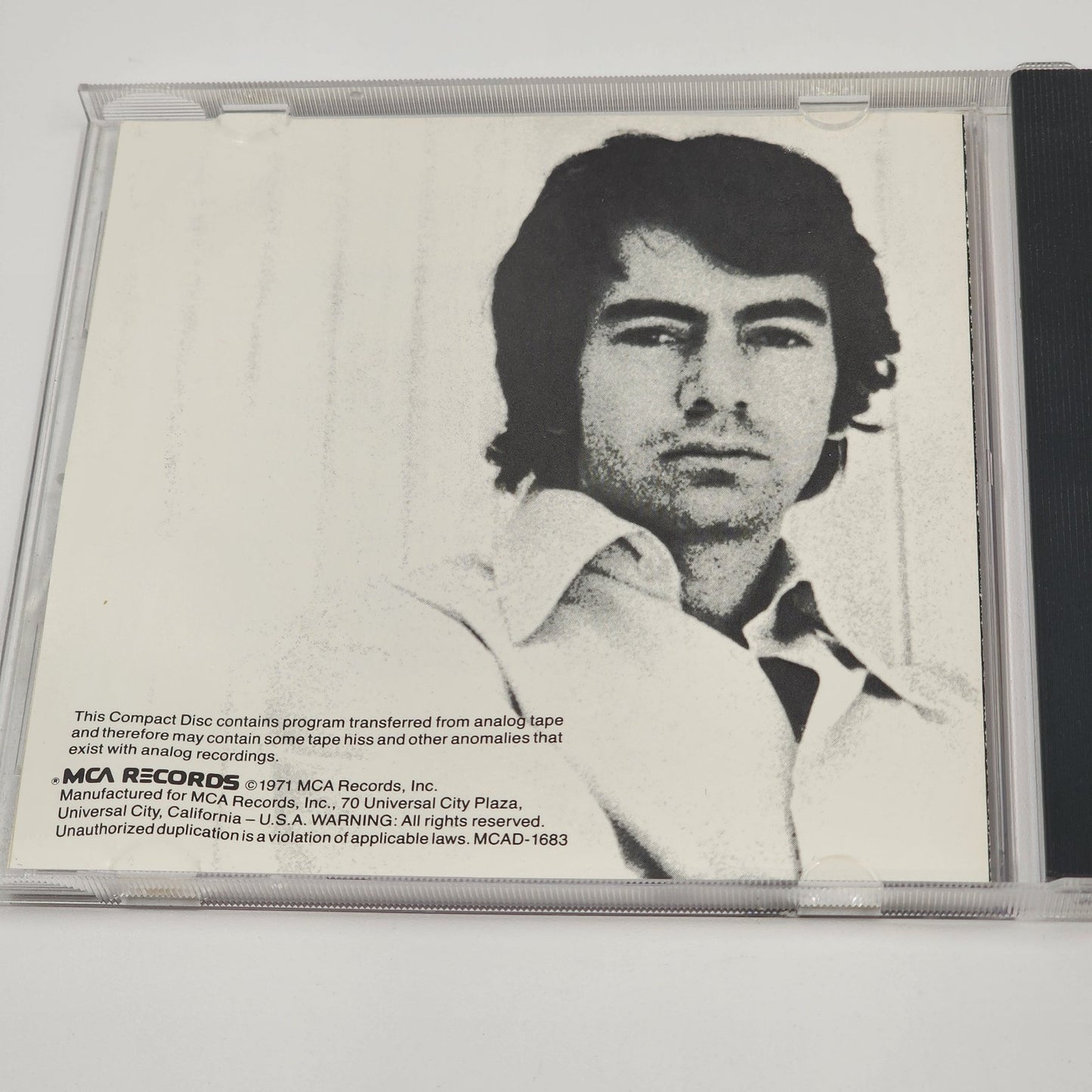 Neil Diamond Gold Recorded Live at the Troubadour CD 1971 MCA Record Vinyl LP