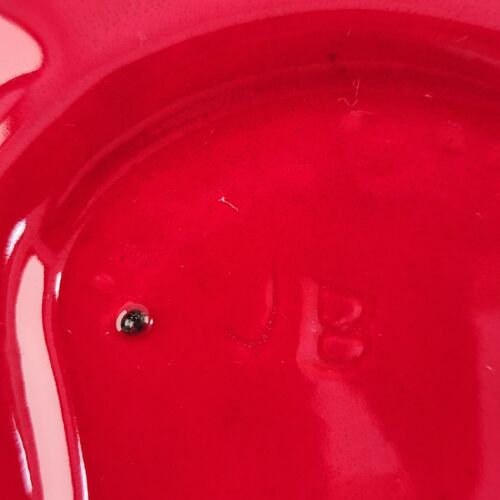 Set of 3 Poinsettia Flower Candy Dishes Christmas Atlantic Mold One 10" & Two 8"