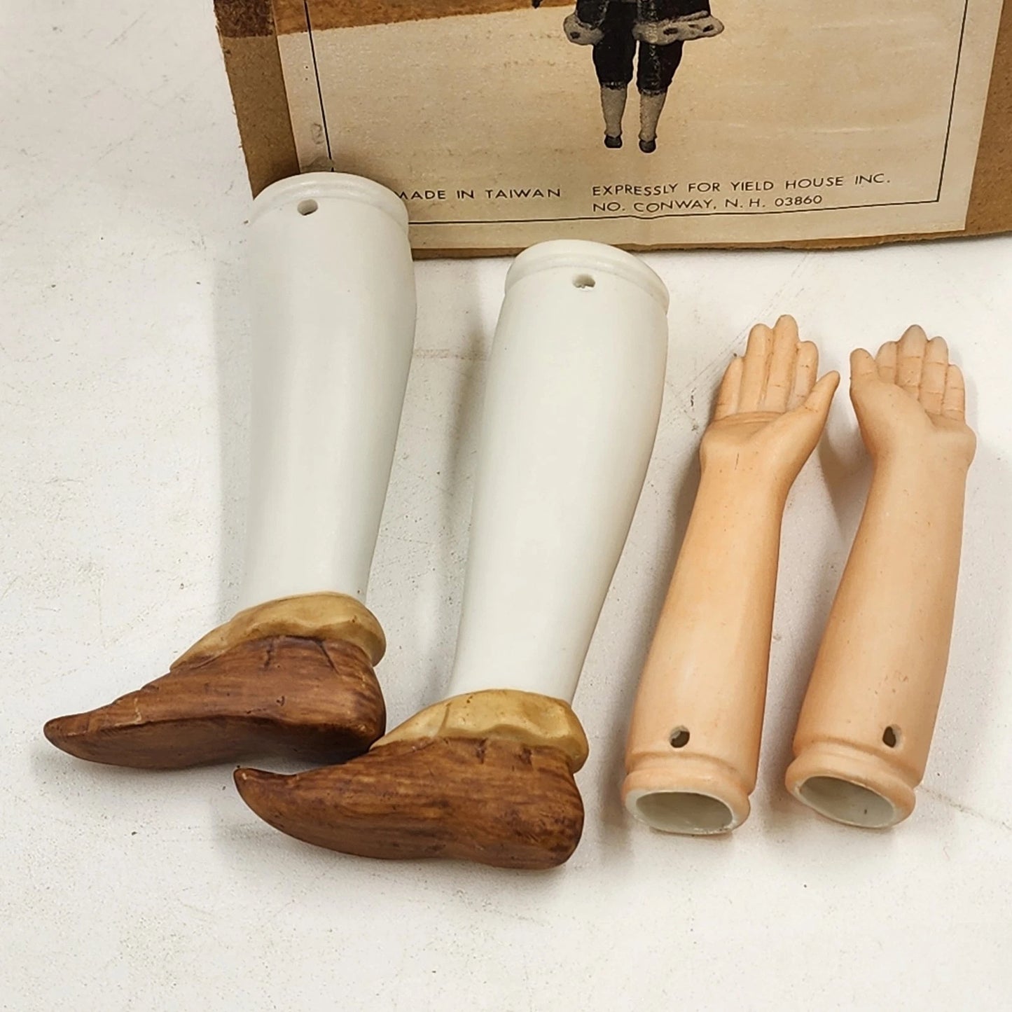 Romeo Doll Kit by Yield House with Head Arms Legs & Pattern Complete Set