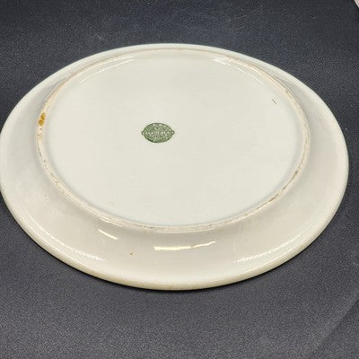 Jackson Vitrified 5 Section Divided Plate 9.25” x 1" Falls Creek PA USA Vintage