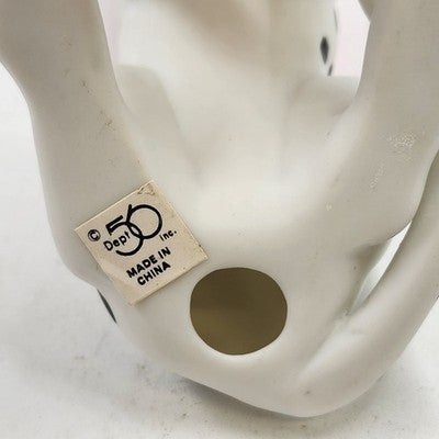 Department 56 Santa Winter Silhouette Dog’s Best Friend Dalmatian Figurine 1996
