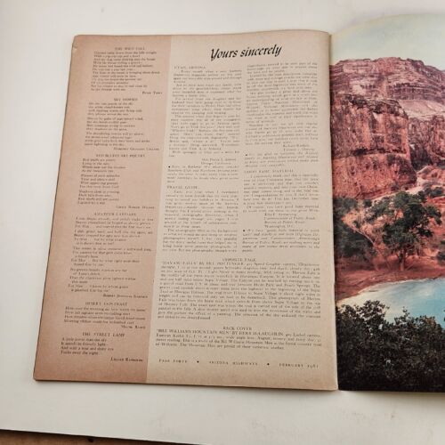 Arizona Highways 1961 February Coconino County Glen Canyon Dam