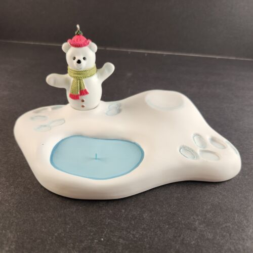 Hallmark Keepsake 1st Snow Cub Club Collection 2002 Hollyday Hill Figurine MIB