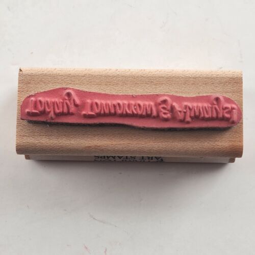Hampton Art Set of 4 Inspirational and Motivational Words Rubber Stamps