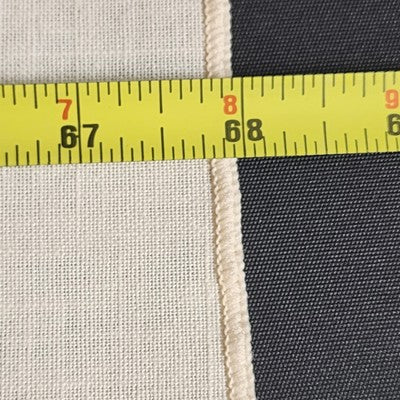 Solid Plain Beige Linen Tablecloth Table Cover Overlock hem Rectangle 50" x 68"