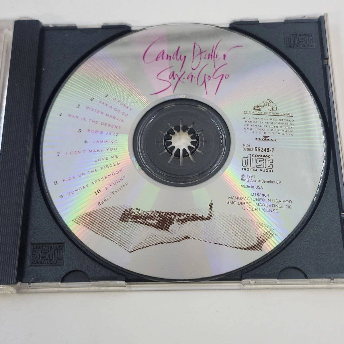 Candy Dulfer Sax-A-Go-Go & For the Love of You 2 CD Smooth Jazz Funk R&B 1990s