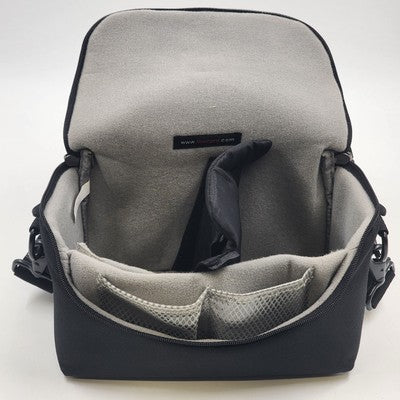 Lowepro D-Res 50AW Camera Belt Bag Black/Gray 9x5x6" w/ Strap & Rain Hood