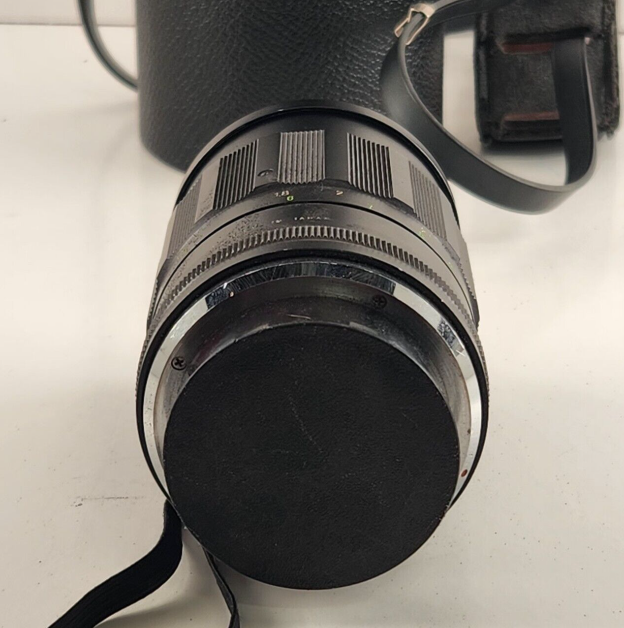 Soligor Tele-Auto 1:2.8 f=135mm Lens 17122861 2 Caps Filter Tiffen 55mm Sky Case