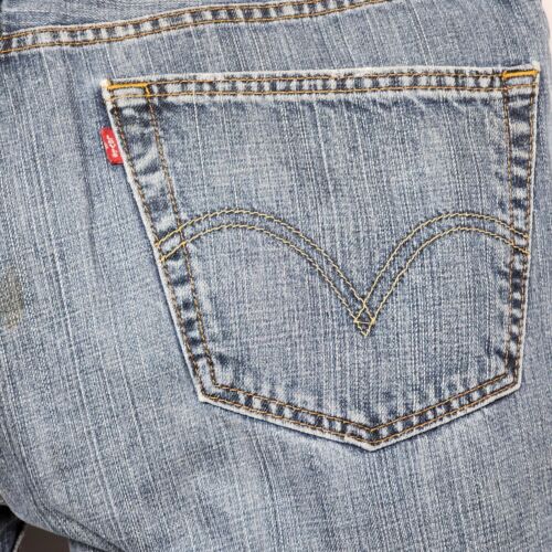 Levi's 559 Relaxed Straight 40x32 Blue Jeans Classic Denim Medium Blue Dungarees