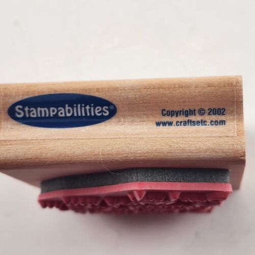 Lot of 4 Verses and Blank Music Sheet Rubber Stamps Vintage Wood Mounted