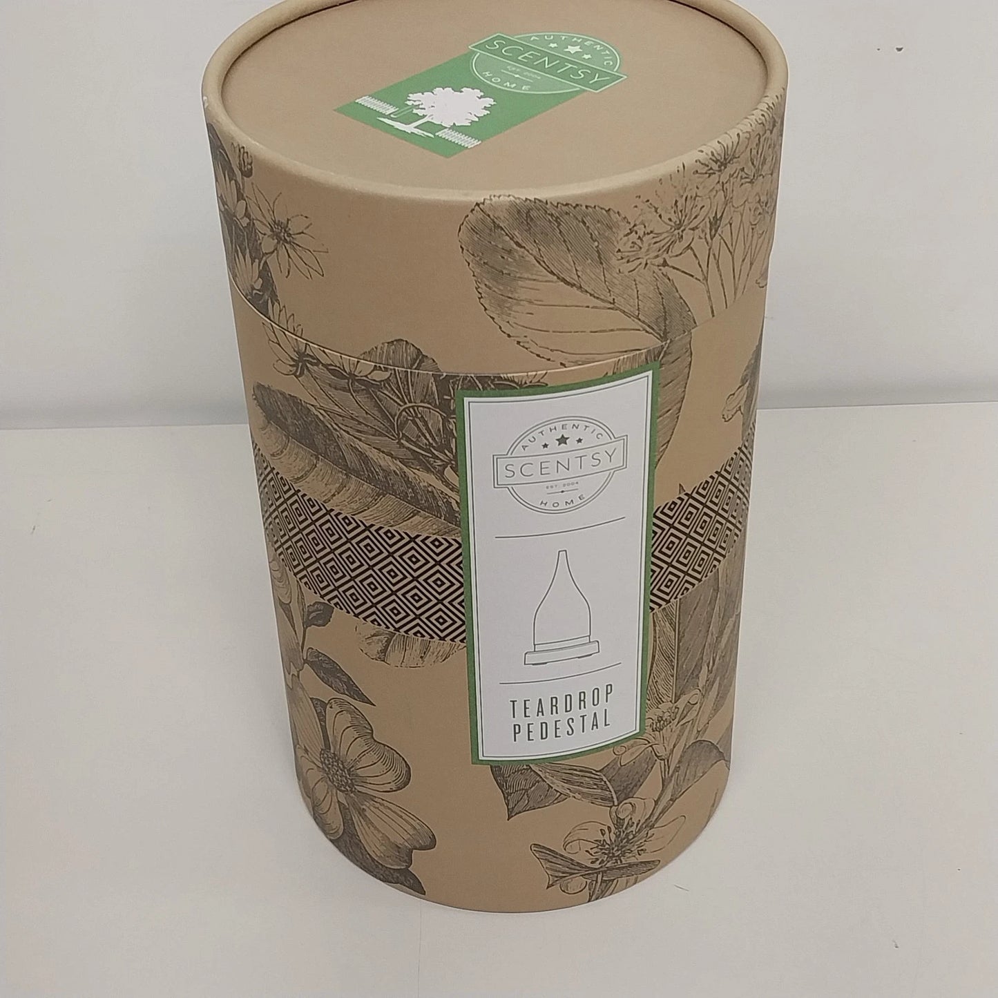 Scentsy Teardrop Pedestal Essential Oil Diffuser White Black Base Box China 2015