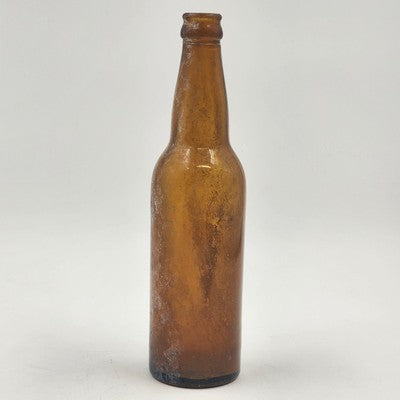 Consumers Brewery Co Newark OH Embossed Amber Beer Bottle 10" Vintage 1870s