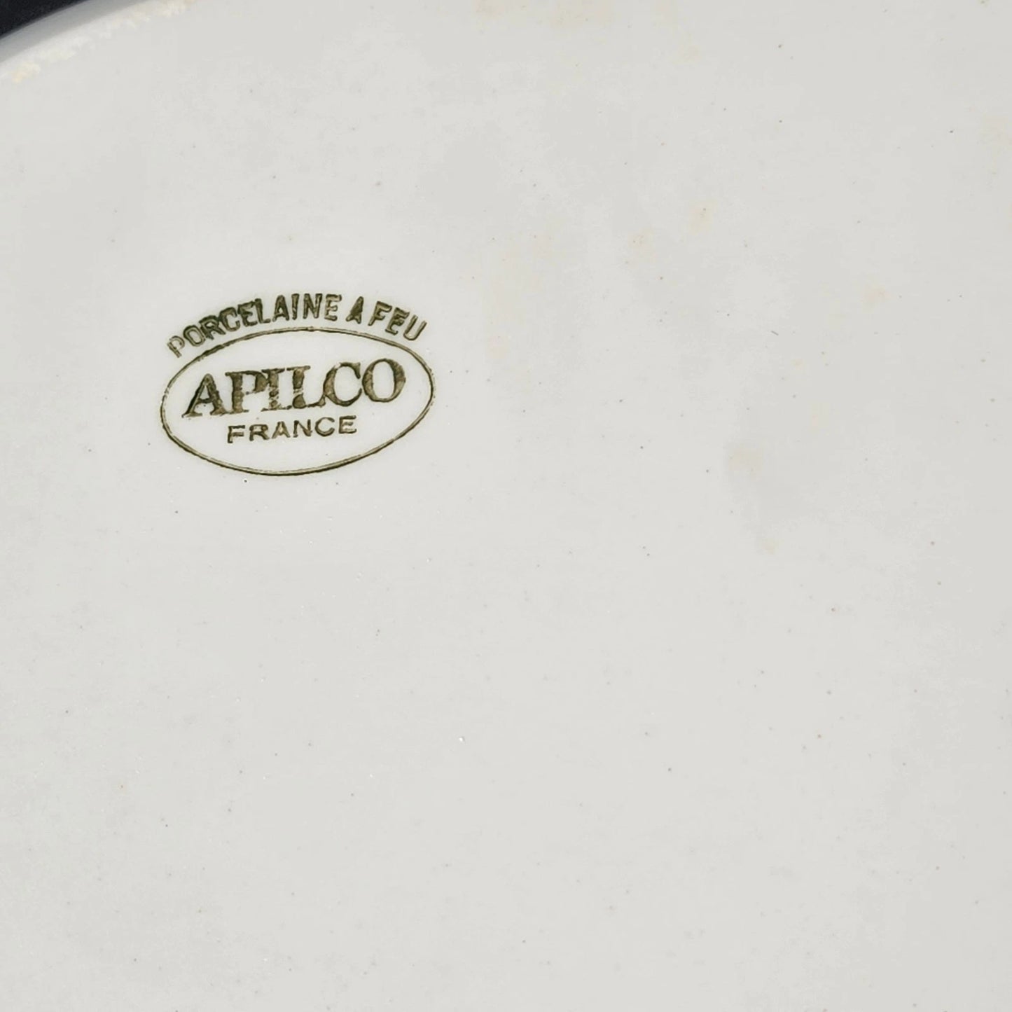 Apilco Elysian Gardens 11" Square Baker Roaster Porcelain Fruit Design France