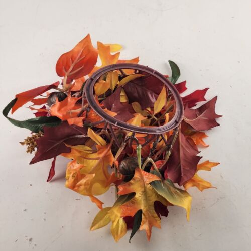 Silk Flowers Fall Autumn Decor Faux Floral Arrangement Craft Leaves Garland