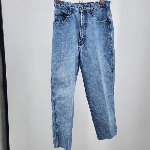 Bill Blass Women Denim Jeans Size 8 Vintage 5 Pocket 100% Cotton Brazil