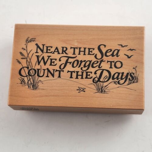 Black and White Motivational Sayings Wood Mounted Rubber Stamps Set of 2
