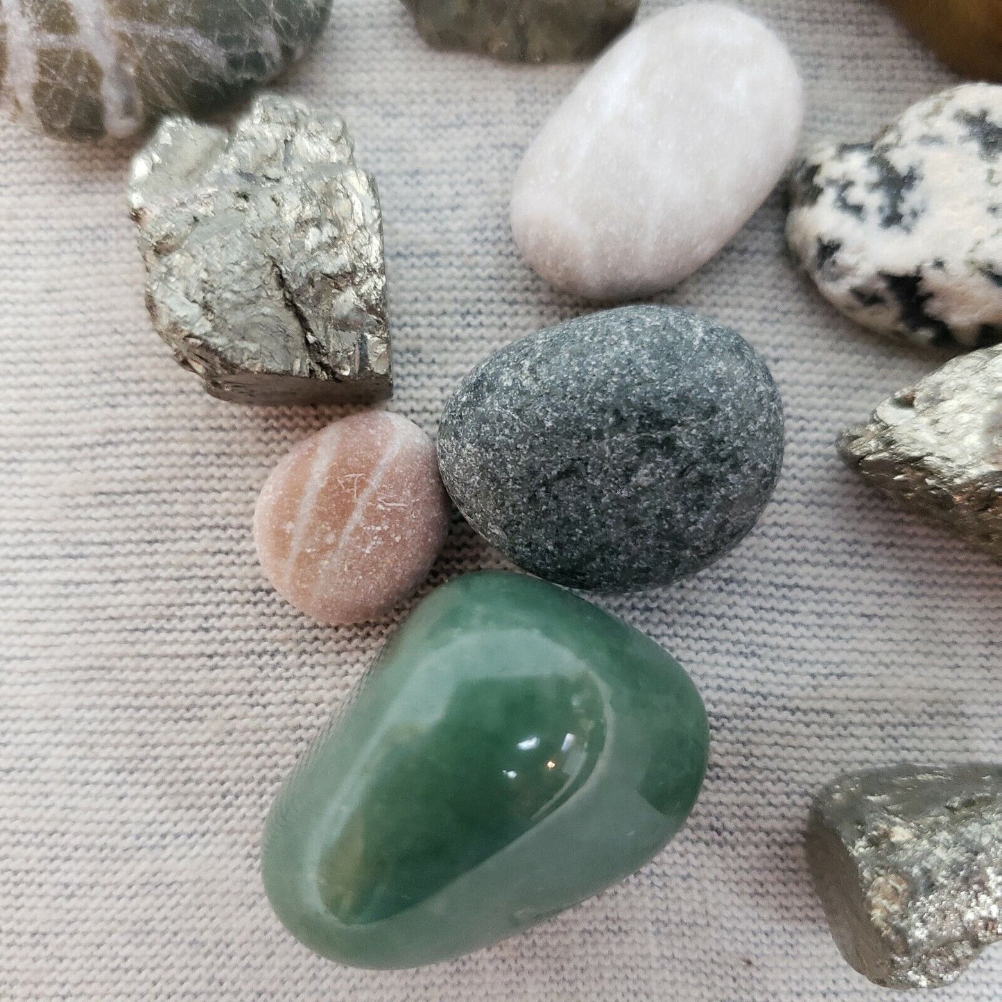 Lot of Loose Assorted Stones for Jewelry Making Gem Stones for Wire Wrap Jewelry