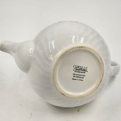 Corelle Coodinates Callaway Ivy Stoneware Teapot w/ Lid 5-Cup Corning Ware