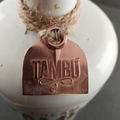 Cream Tambu Chocolate Cream Liquor Empty Bottle 750 ml Corked from Curacao EUC