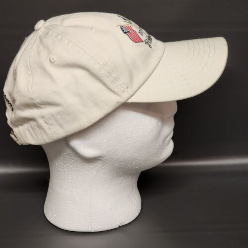 2007 Fiddlesticks 25th Anniversary Golf Hat Off-White Adjustable Strap Back Cap