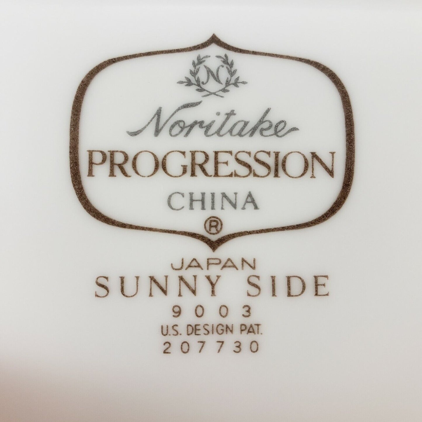 Noritake Progression Sunny Side 15¾" x 11" Oval Platter #9003 Mid Century Modern