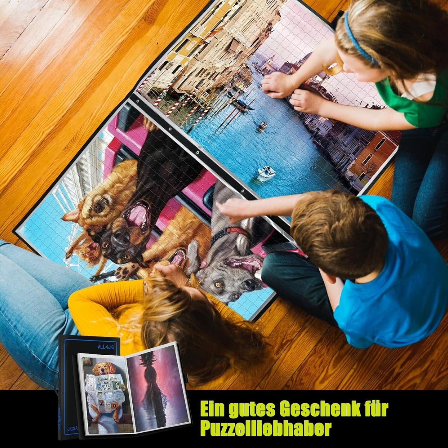 ALL4JIG Puzzle Storage Folder Organizer for Jigsaw Enthusiasts