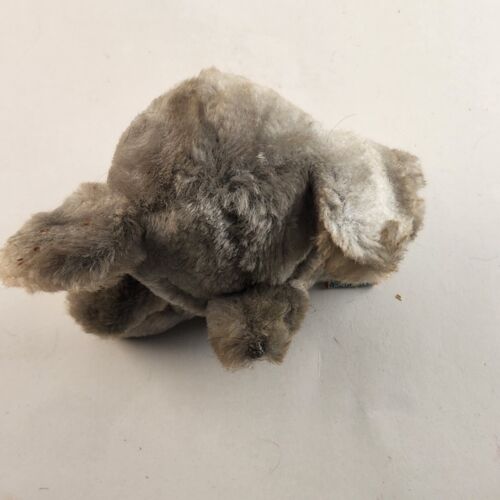 R Dakin Co Stuffed Elephant Good Luck Shirt Ground Nutshell Filled 1978 Vintage