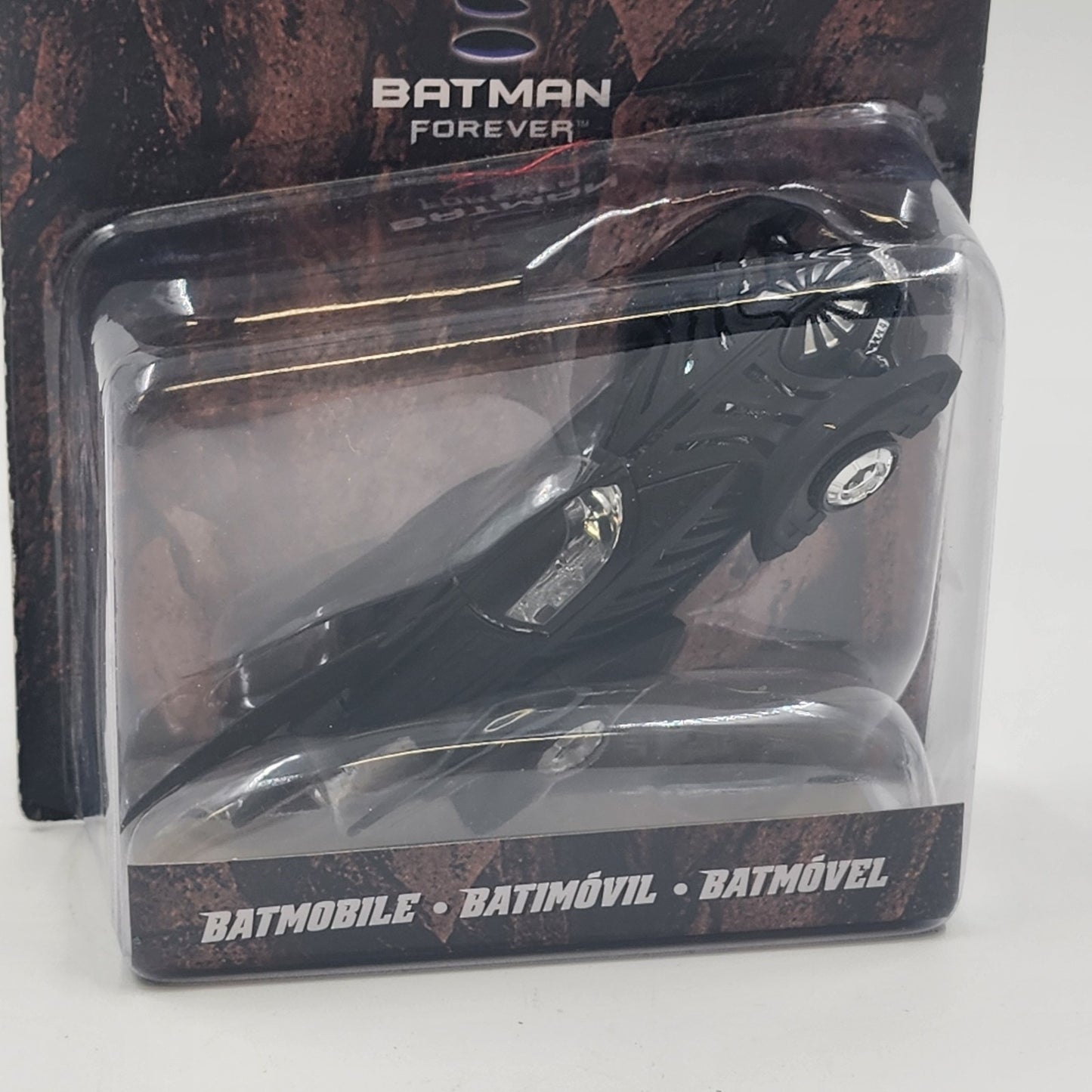 Mattel X4036 Hot Wheels Batman Forever Black Batmobile Sealed Collectible 2011