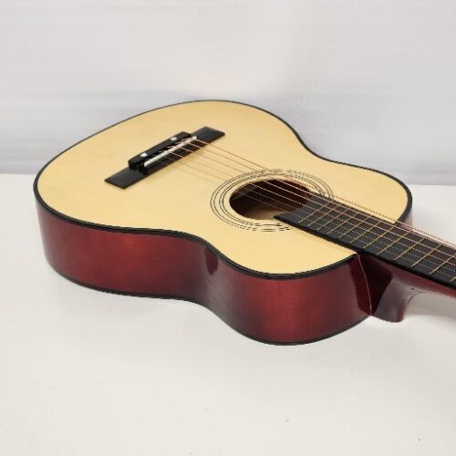 Burswood JC-301 Sound Start Series 30" Custom 6-String Acoustic Guitar NIB Tan