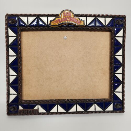 Cancun Vintage 8 x 10 Picture Frame Los Rancheros Restaurant MX Wall Standing
