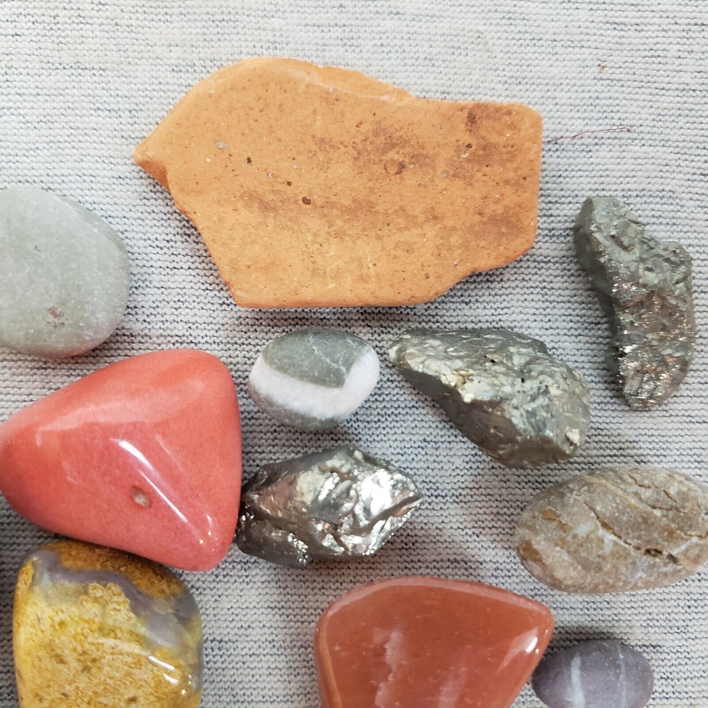 Lot of Loose Assorted Stones for Jewelry Making Gem Stones for Wire Wrap Jewelry
