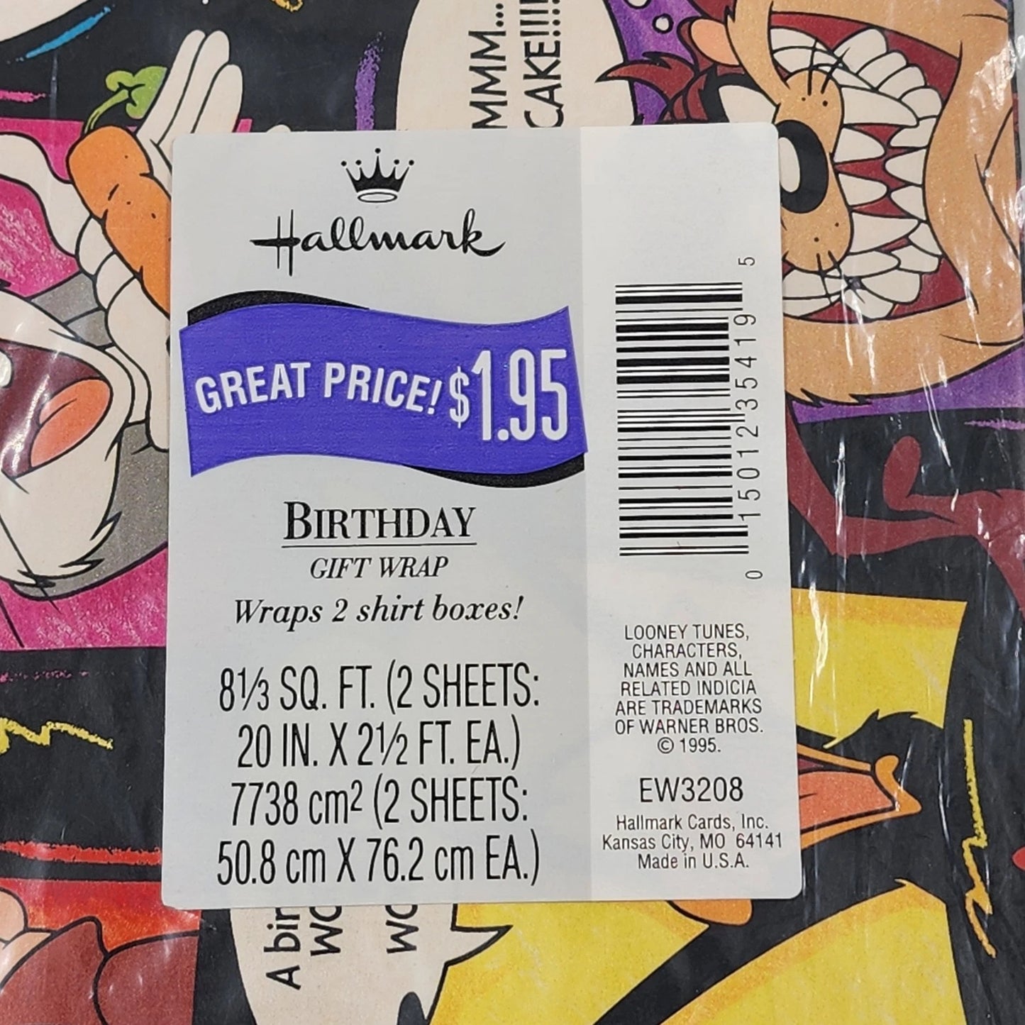 Lot of 4 Gift Wrap Packs Celebrations by Gibson & Hallmark Assorted Designs New