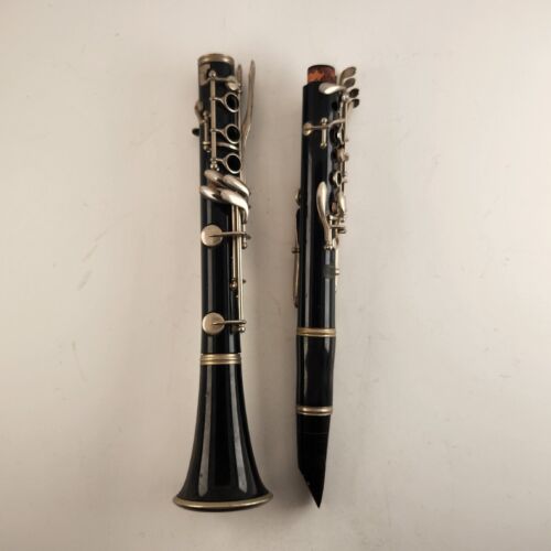 Bundy B-Flat Resonite Clarinet Vintage Case by Selmer Complete As Is Parts Only