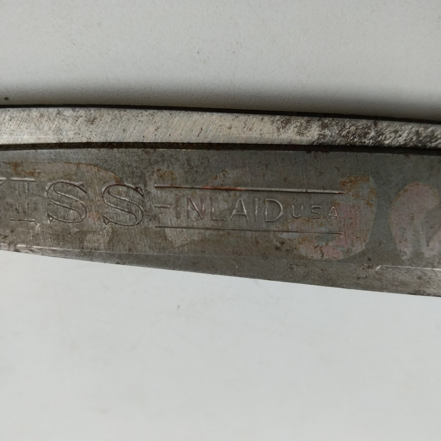 Wiss Inlaid USA No 20 Forged Steel 10" Heavy Duty Industrial Scissors Shears Vtg