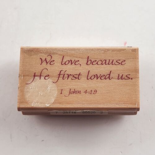 Lot of 3 Rubber Stamps Motivating Sayings Wooden Backs Lightly Used Black&White