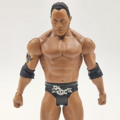 Dwayne Johnson Wrestling Figure 7" The Rock WWE Elite Mattel WWF Attitude Era