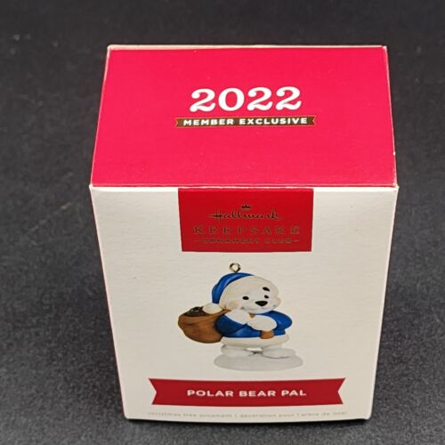 Hallmark Keepsake Christmas Ornament 2022 POLAR BEAR PAL Artist Tracy Larsen