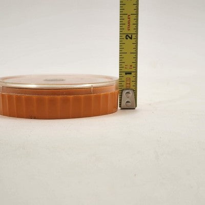 Florida Souvenir Round Playing Card Deck 3" Orange Graphic with Case Hong Kong