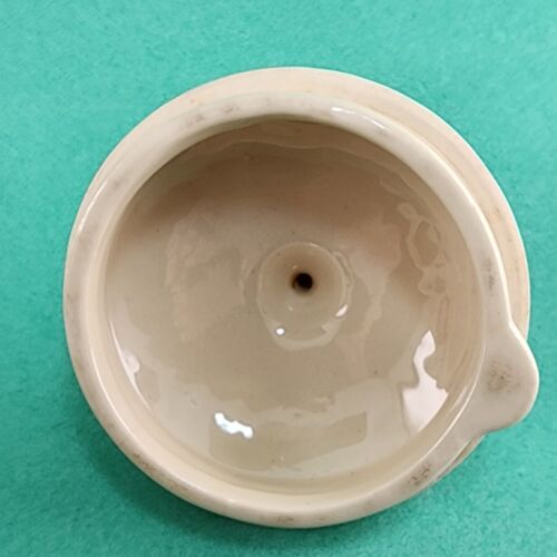 Shawnee Pottery USA Hand Painted Teapot w Lid Red Floral Design 4 Cup Capacity