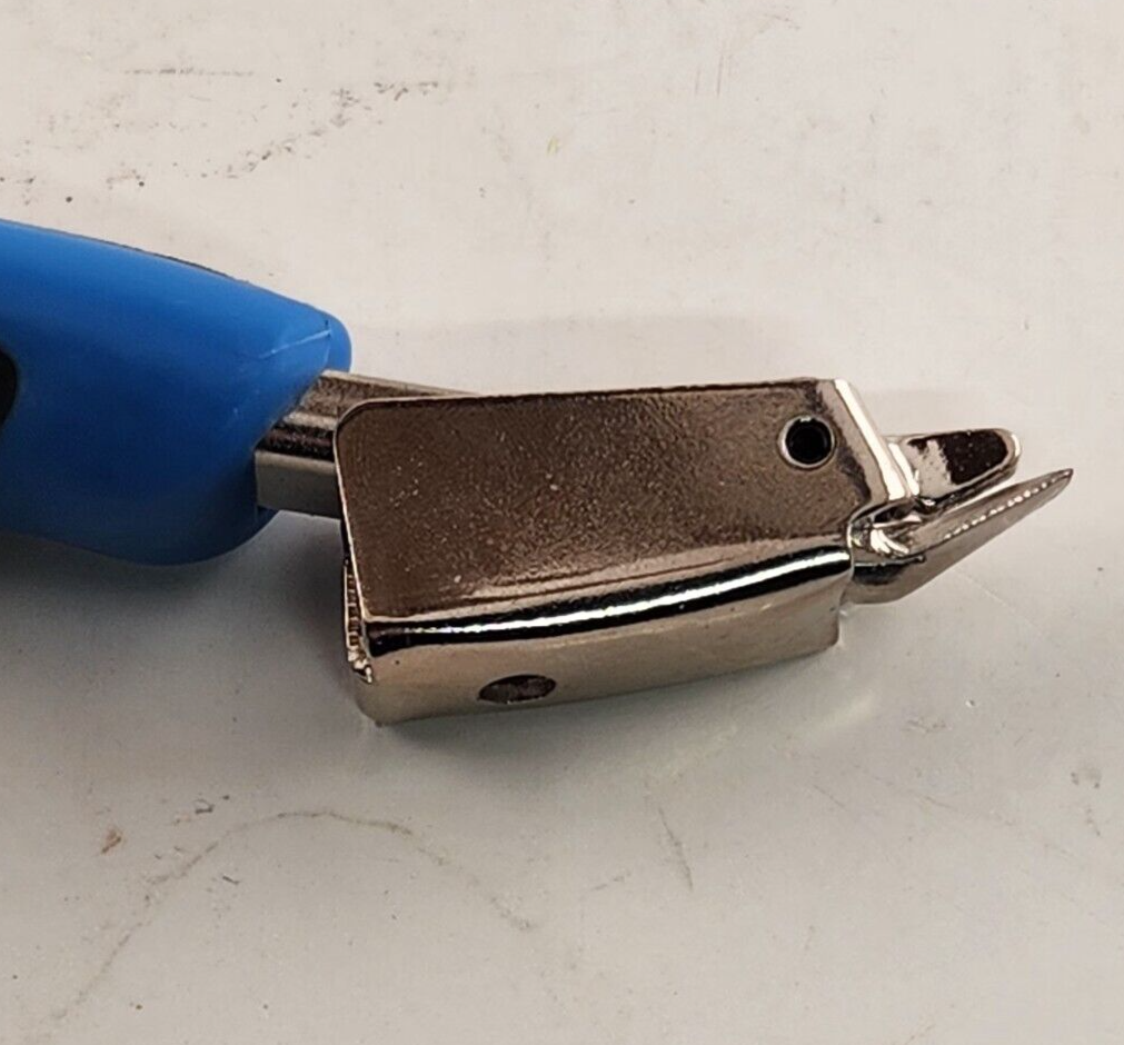 Dritz Home Heavy Duty Stainless Steel Tip Staple Remover Blue Handled