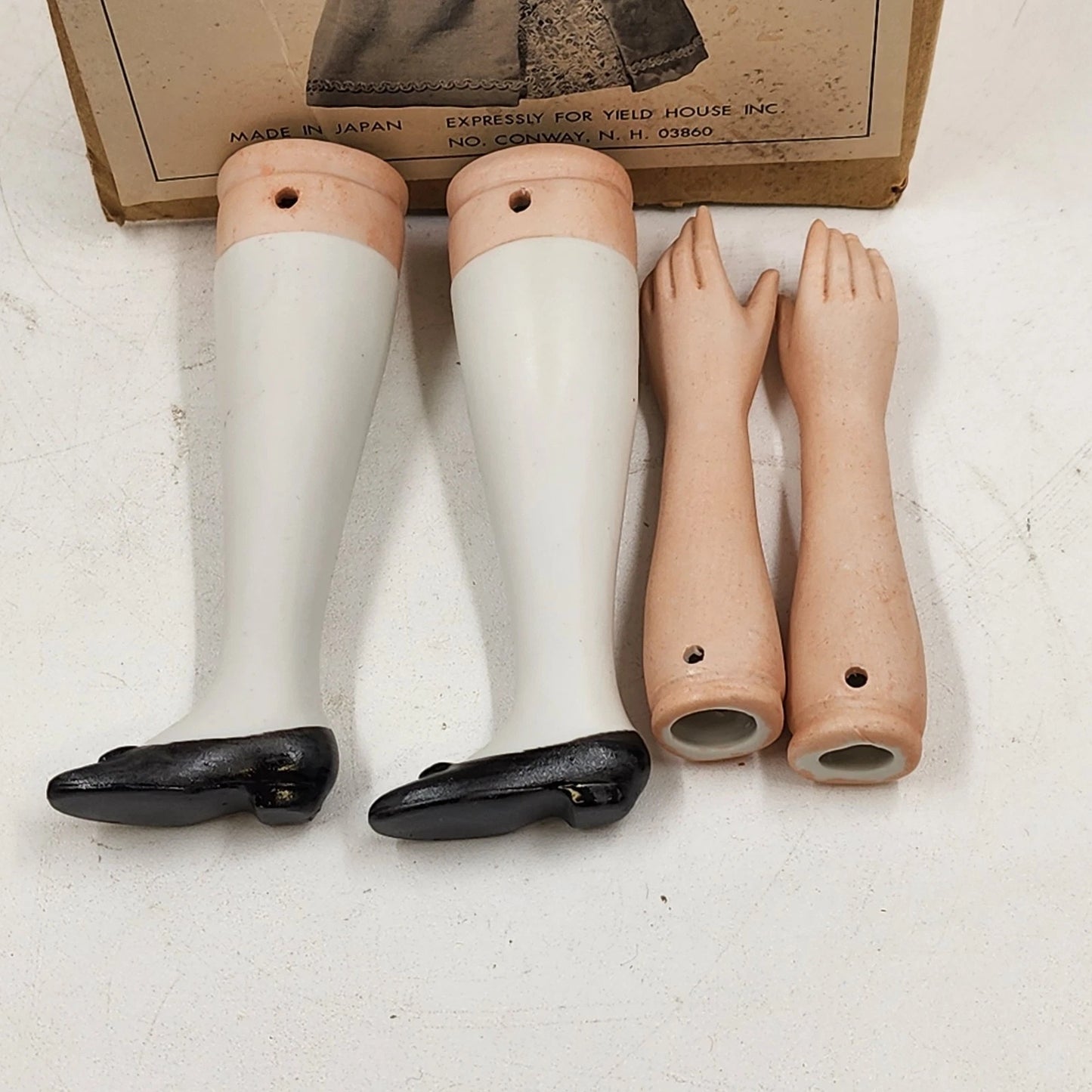 Juliet Bisque Doll Kit Yield House Includes Head Arms and Legs (Romeo & Juliet)