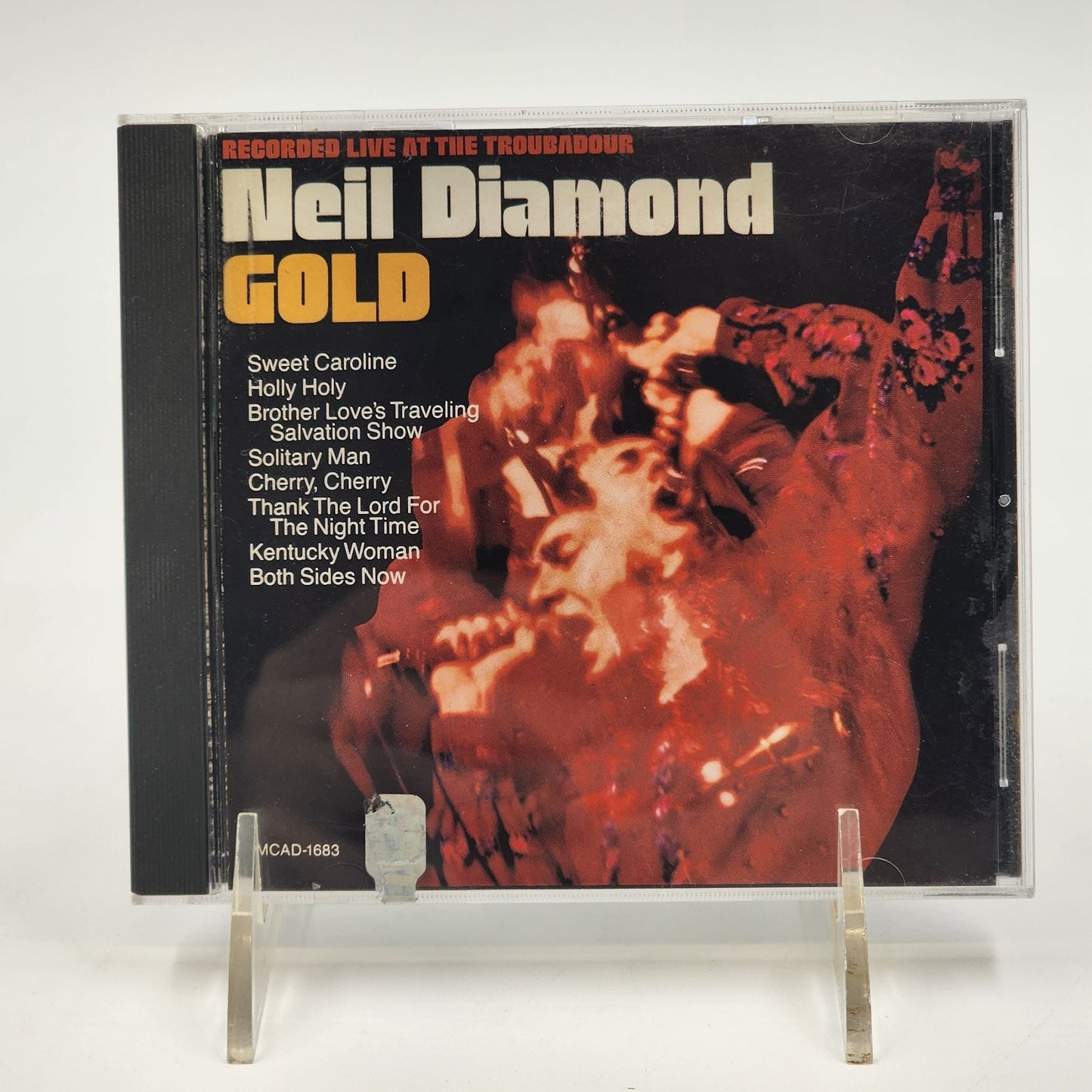 Neil Diamond Gold Recorded Live at the Troubadour CD 1971 MCA Record Vinyl LP